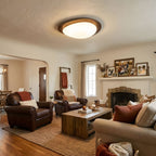 Pebble Wooden Ceiling Light