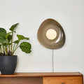 Pebble Disc Plug-in Wall Light