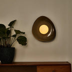 Pebble Disc Sconce Wall Light