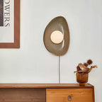 Pebble Disc Plug-in Wall Light