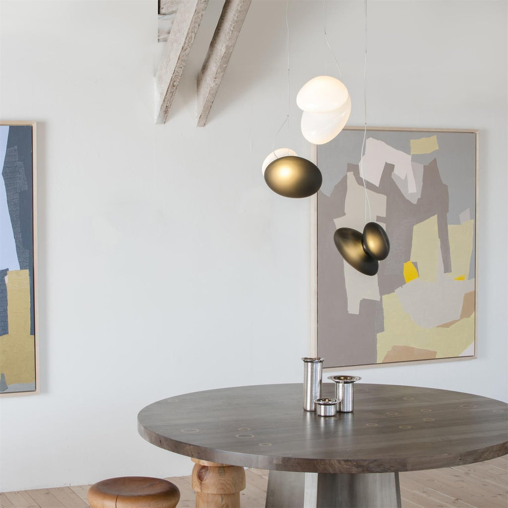 Translucent Frosted Glass Droplight Pendant Light