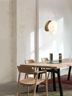 Translucent Frosted Glass Droplight Pendant Light