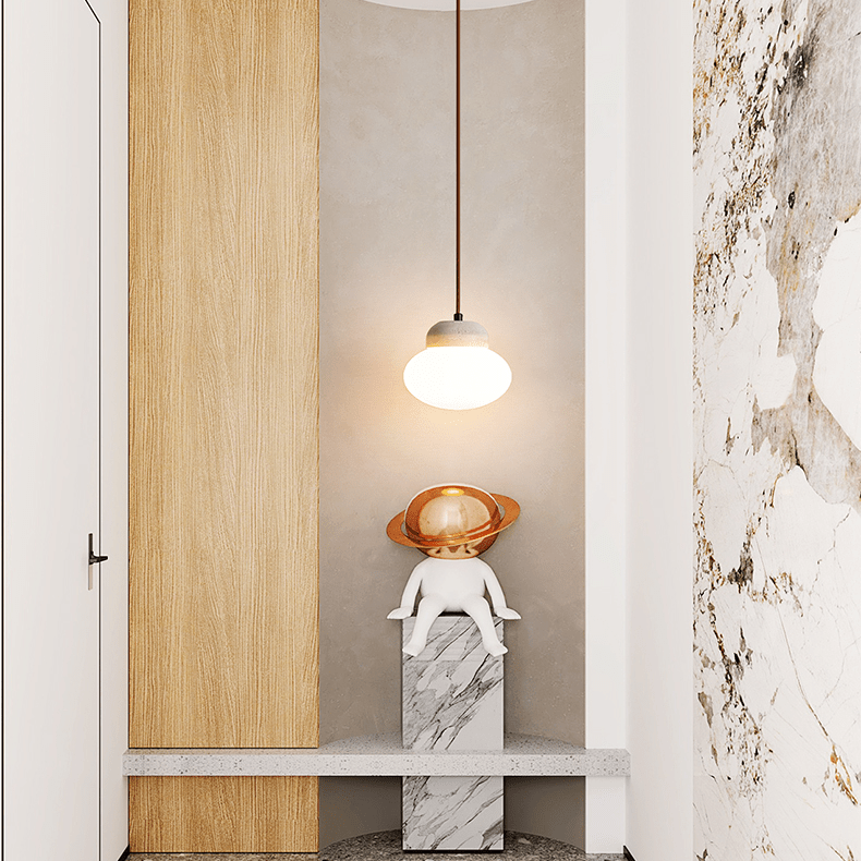 Pebble Sphere Pendant Lamp