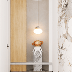 Pebble Sphere Pendant Lamp