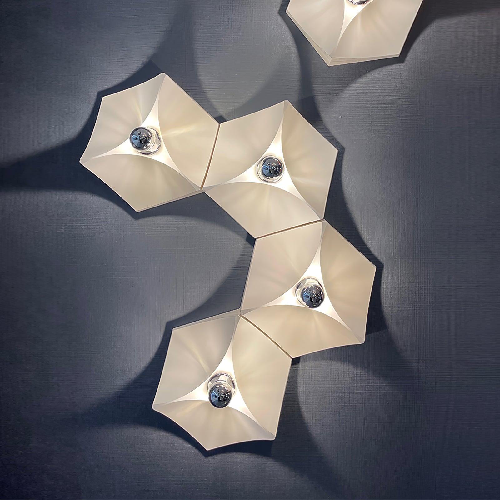 Pentagon Combination Sconce Wall Lamp