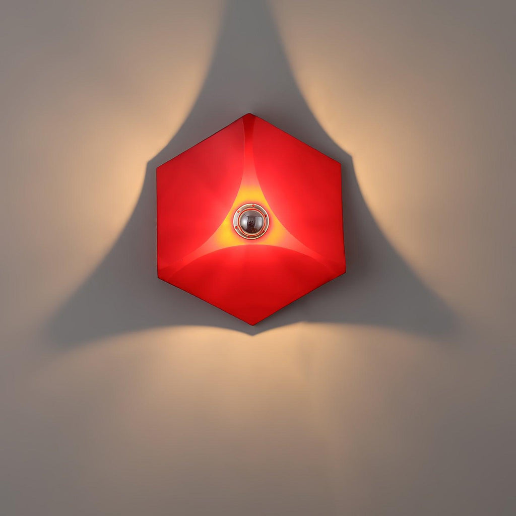 Pentagon Combination Sconce Wall Lamp