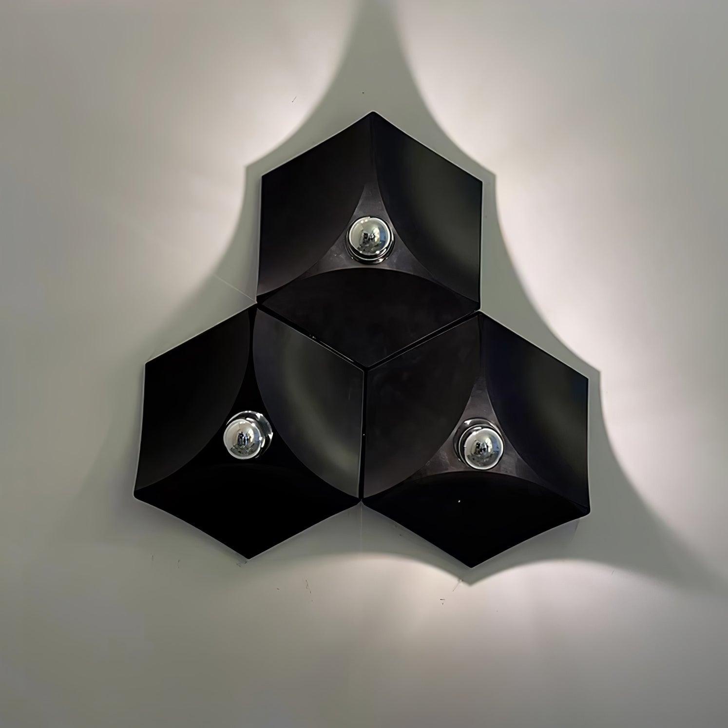 Pentagon Combination Sconce Wall Lamp