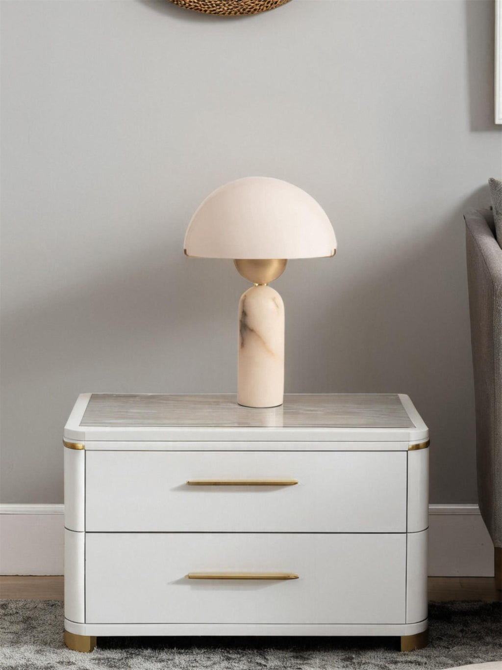 Peono Alabaster Work lamp Table Lamp