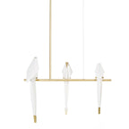 Paper Crane Bird LED Electrolier Chandelier