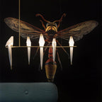 Paper Crane Bird LED Electrolier Chandelier