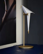 Paper Crane Bird Reading light Table Lamp