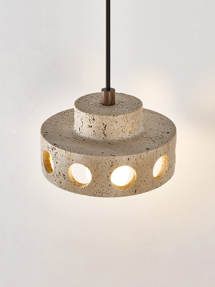 Perfora Travertine Pendant Lamp