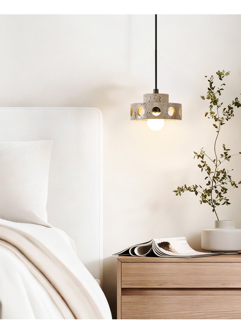 Perfora Travertine Pendant Lamp