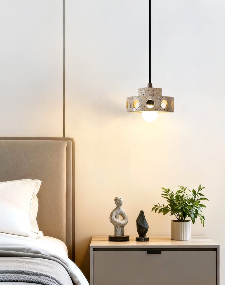 Perfora Travertine Pendant Lamp