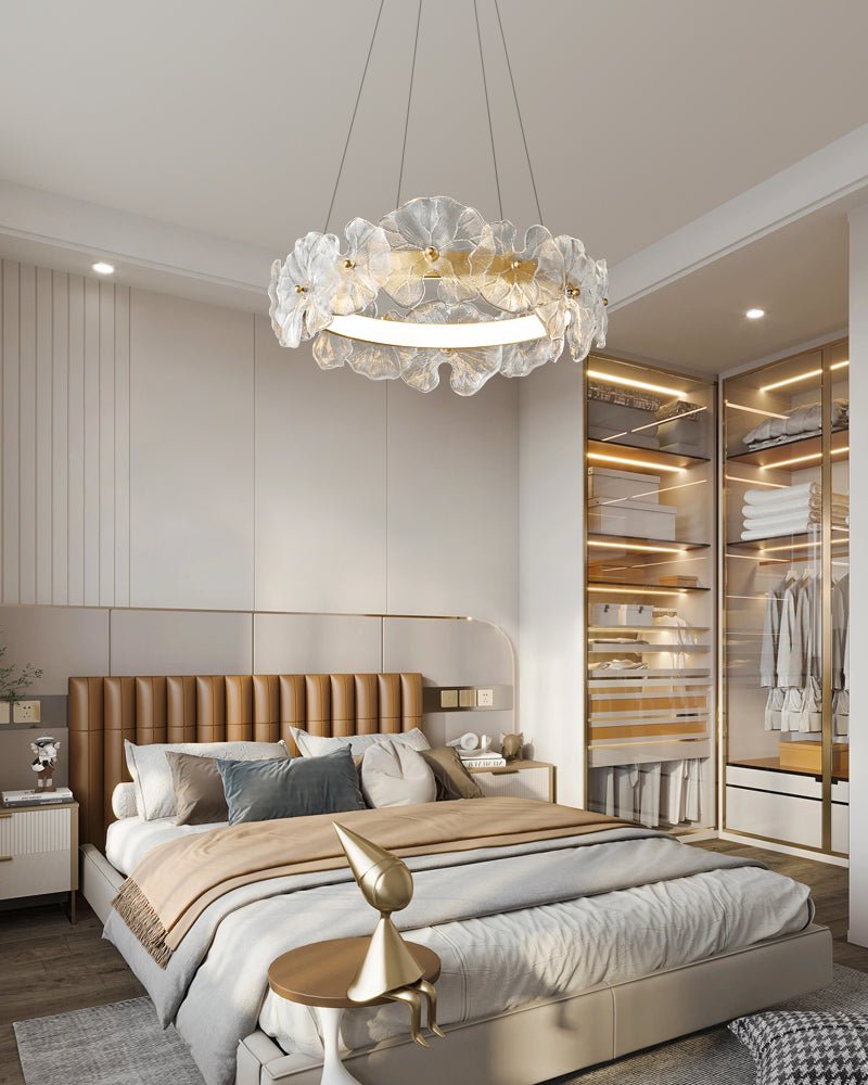 Petal Halo Electrolier Chandelier