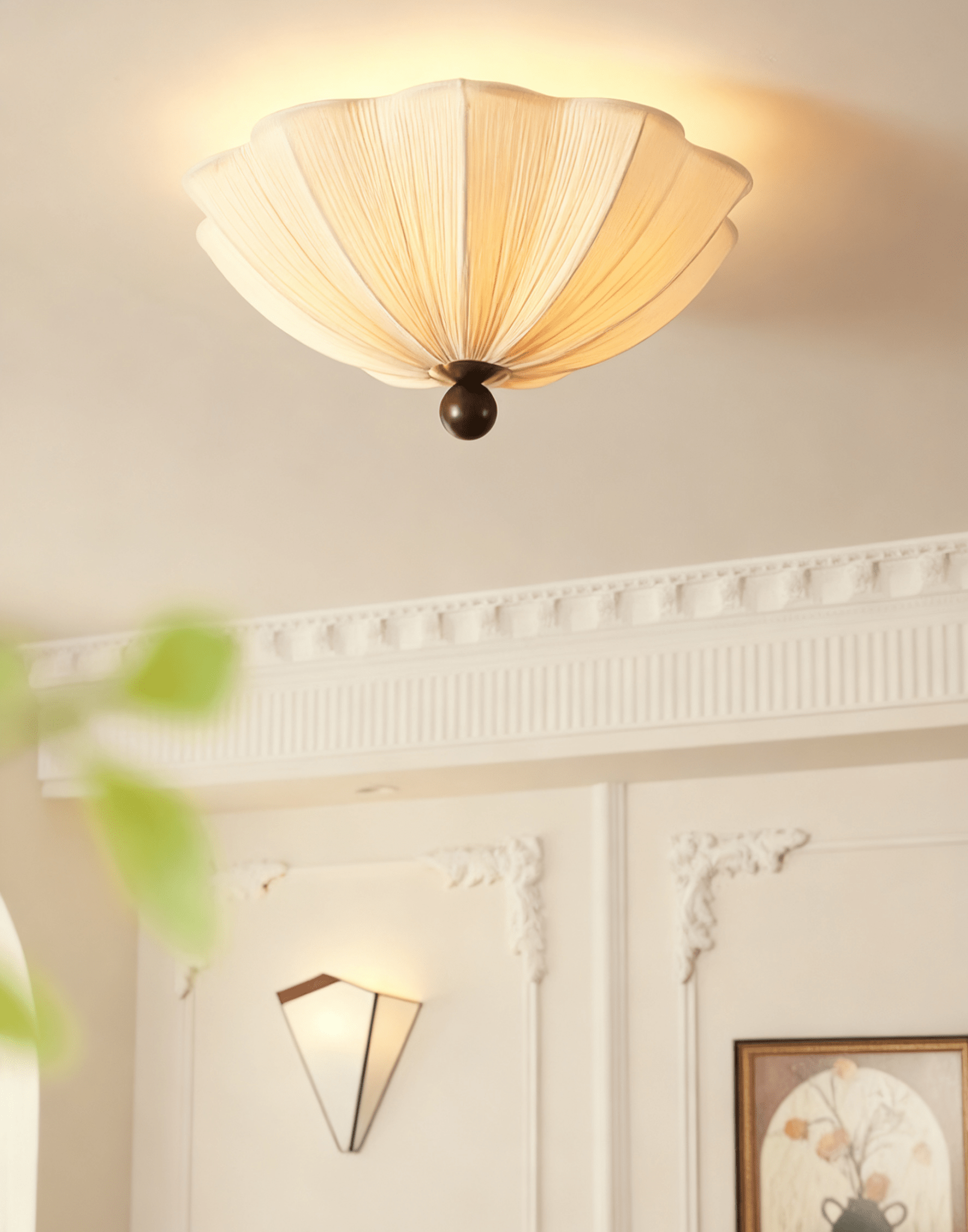 Petals Fabric Ceiling Light