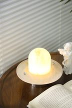 Petrified Alabaster Table Lamp