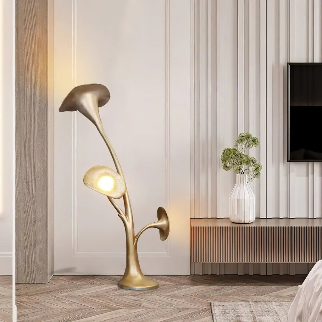 Petunia Sculpture Free-standing Lamp Floor Lamp