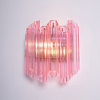 Pink Palermo Murano Wall Lamp
