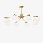 Plastic Cotton Balls Gasolier Chandelier