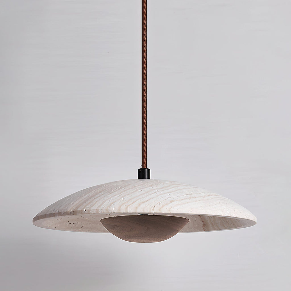 Solara Wood Drop light Pendant Lamp