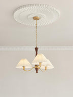 Pleated Electrolier Chandelier