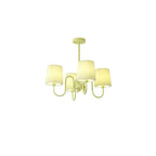 Pleated Fabric Matcha Pendant light Chandelier