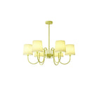 Pleated Fabric Matcha Pendant light Chandelier
