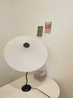 Pleated Hat Portable lamp Table Lamp