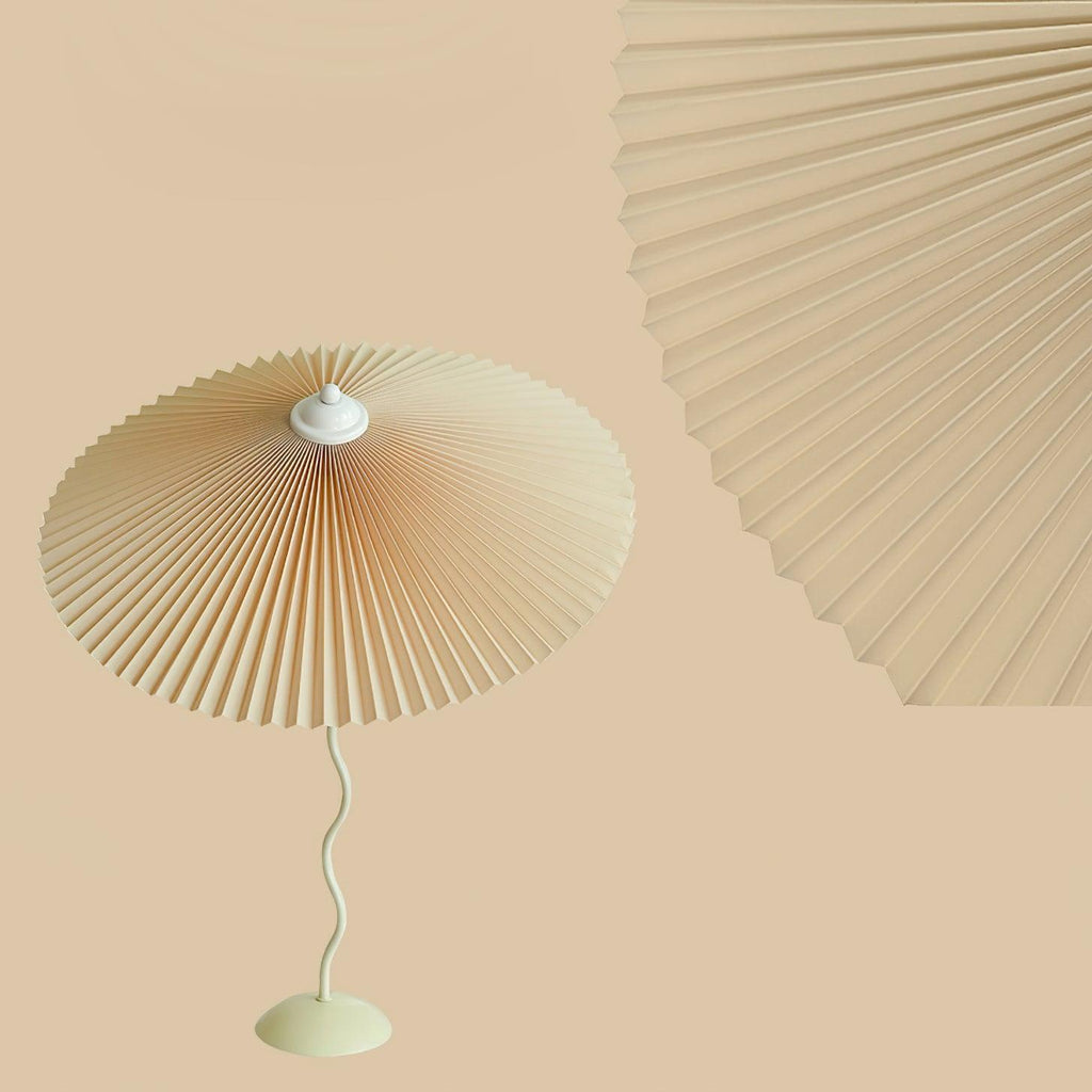 Pleated Hat Portable lamp Table Lamp