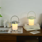 Pod Portable Rechargeable Alabaster Table Lamp