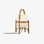 Portable Lantern Glass Side table lamp Table Lamp