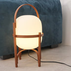 Portable Lantern Glass Side table lamp Table Lamp
