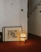 Portable Lantern Glass Side table lamp Table Lamp