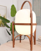 Portable Lantern Glass Side table lamp Table Lamp