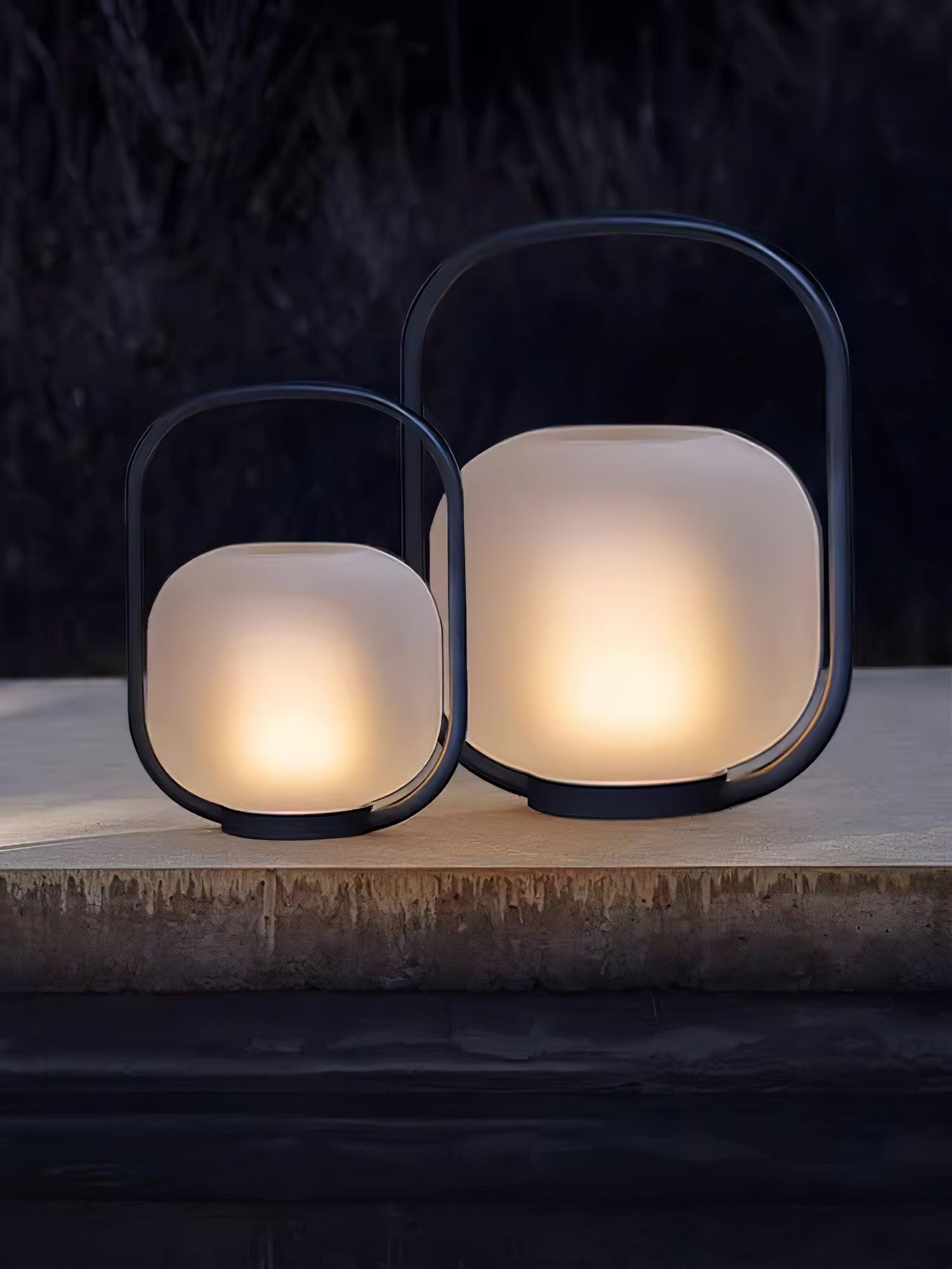 Portable Lantern Outdoor Side table lamp Table Lamp