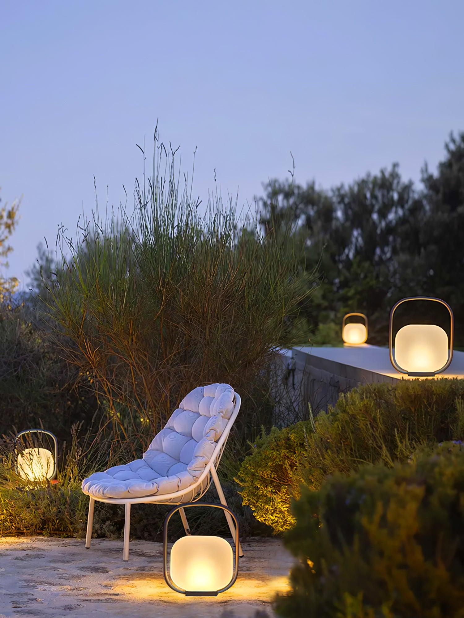 Portable Lantern Outdoor Side table lamp Table Lamp