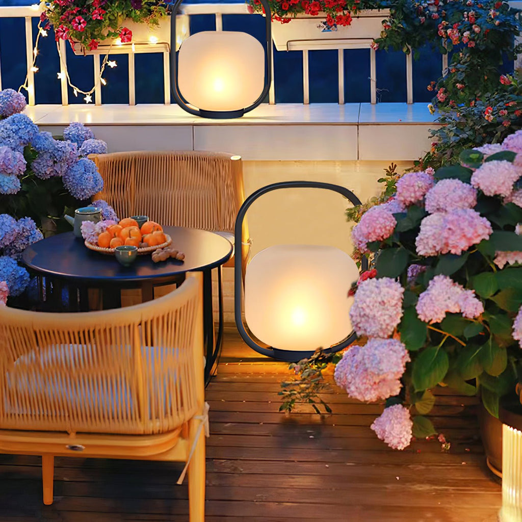 Portable Lantern Outdoor Side table lamp Table Lamp