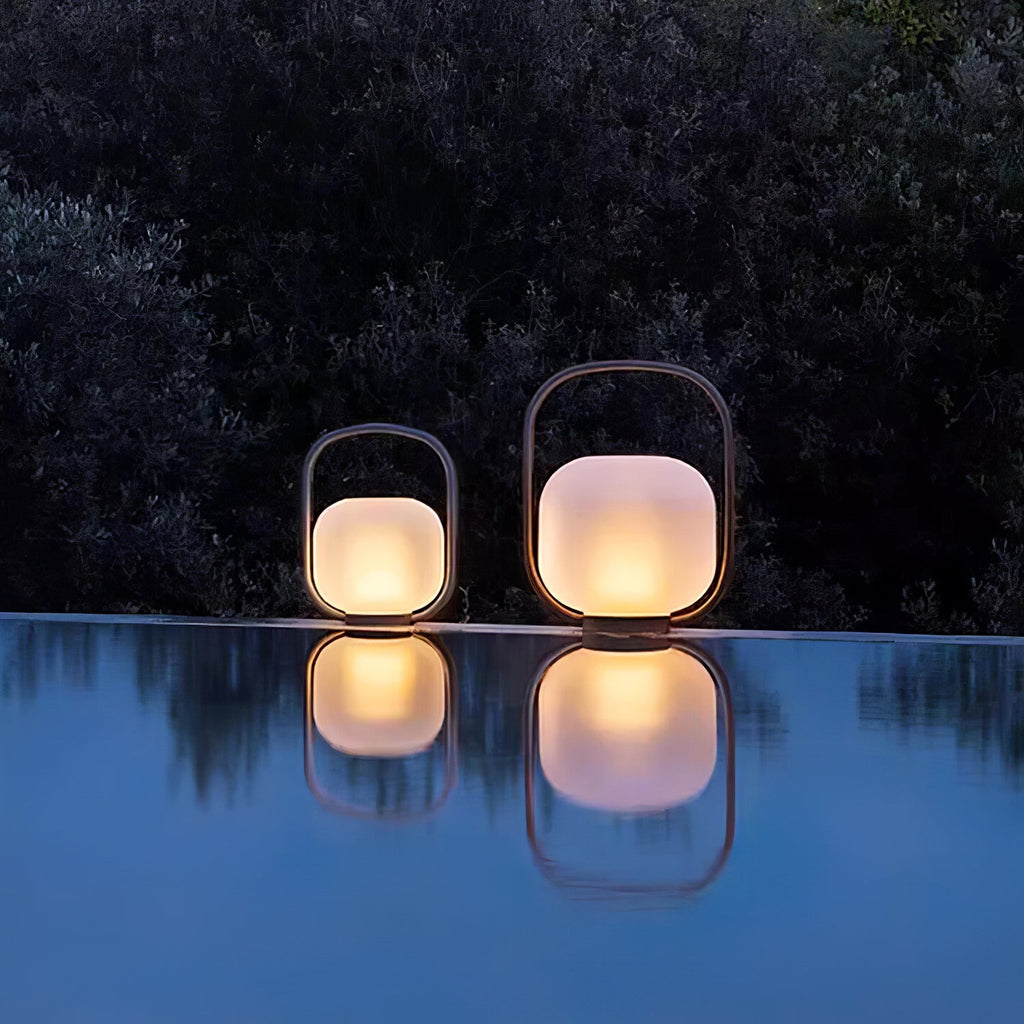Portable Lantern Outdoor Side table lamp Table Lamp