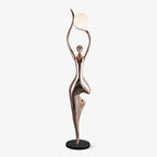 Pose Yoga Sculpture Floor Lamp