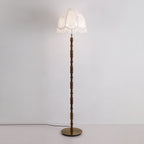 Printed Tassel Uplight Lamp Floor Lamp