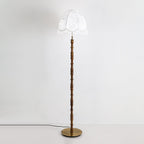 Printed Tassel Uplight Lamp Floor Lamp