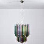 Prismatic Murano Colorful Chandelier