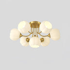 Pumpkin Brass Ceiling-mounted light Ceiling Lamp