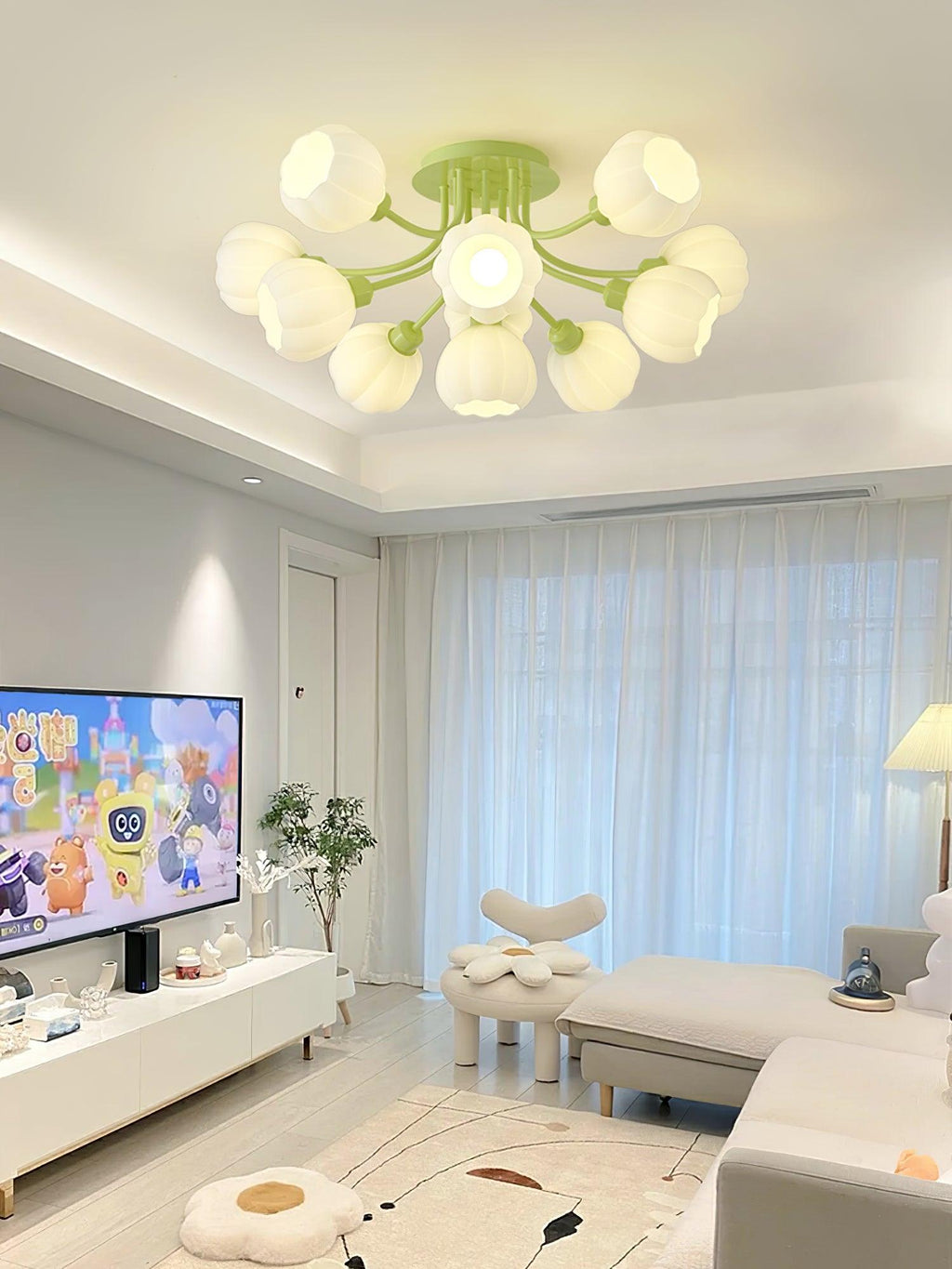 Pumpkin Matcha Ceiling Lamp