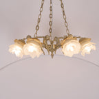 Putti Statuettes Brass Suspension