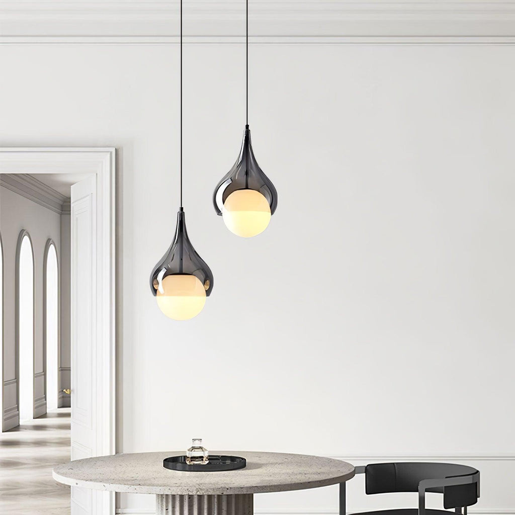 Quartet of Light Glass Pendant Series