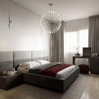 Silver Spark Ball Houselight Pendant Light