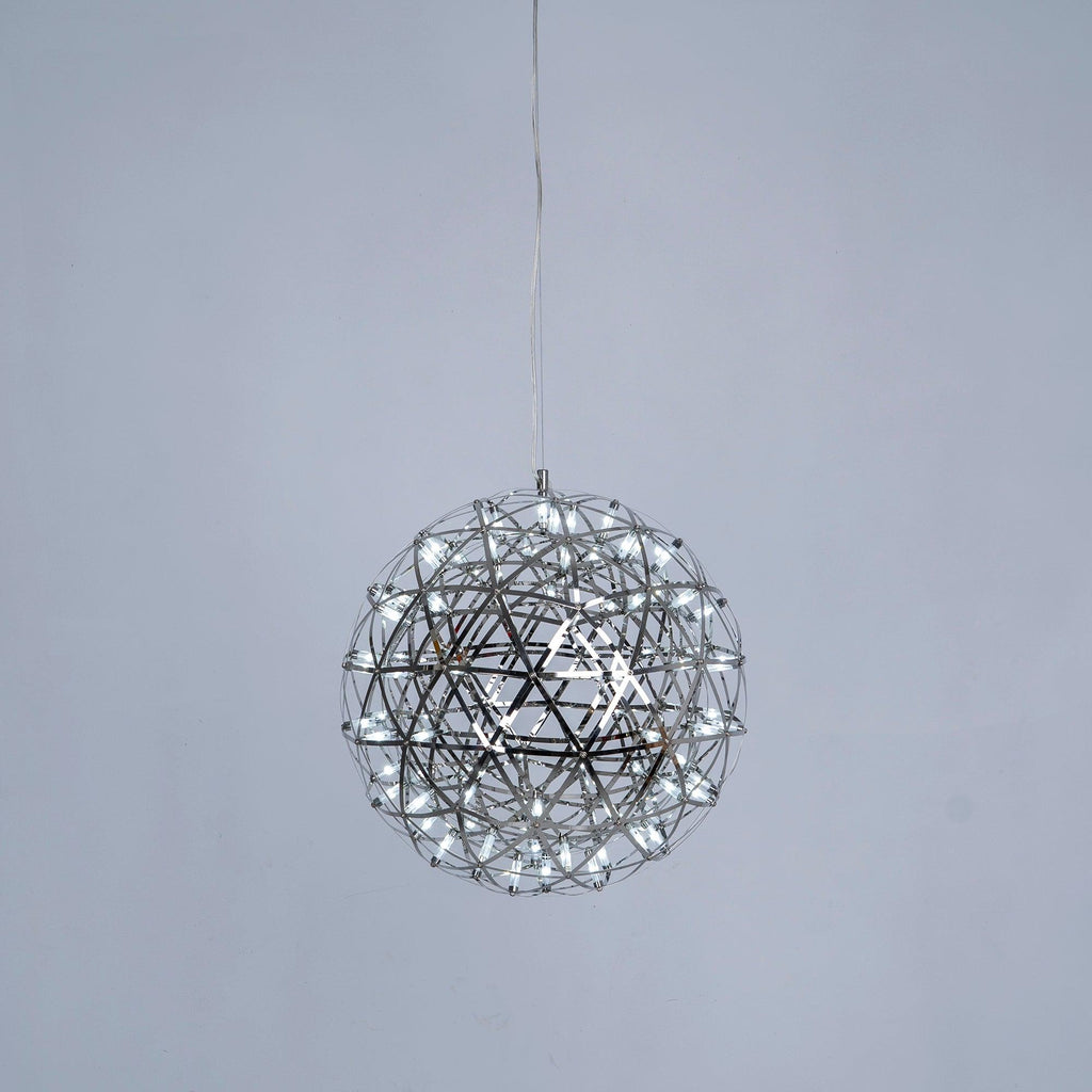 Silver Spark Ball Houselight Pendant Light