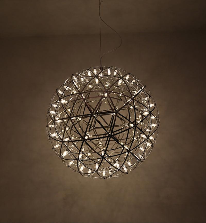 Silver Spark Ball Houselight Pendant Light